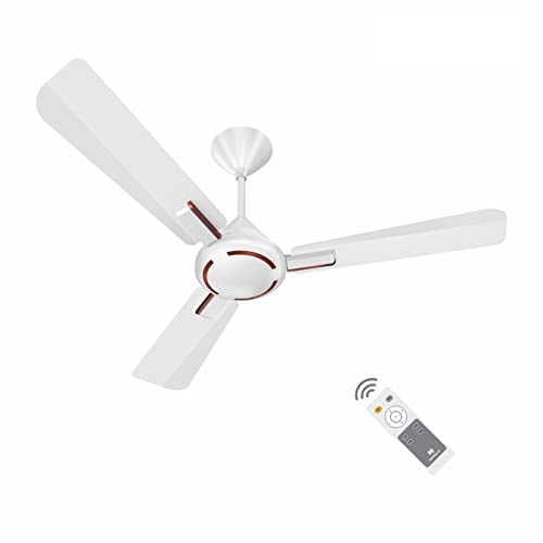 Havells 1200Mm Ambrose Bldc Motor Ceiling Fan|Premium Matt Finish, Decorative Fan, Remote Control, High Air Delivery|5 Stars Rated, Upto 60% Energy Saving, 2 Yr Warranty|(Pack Of 1, Chrome)