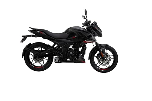 Bajaj Pulsar N160 Twin Disc Dual Channel Single Seat Motorcycle/Motorbike – Ebony Black – Ex-Showroom