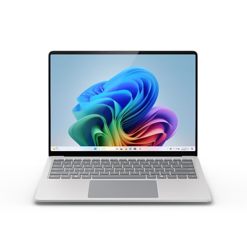 Microsoft New Surface Laptop (7th Edition) – Windows 11 Home Copilot + PC – 13.8” LCD PixelSense Touchscreen – Qualcomm Snapdragon X Plus (10 Core) – 16GB RAM – 256GB SSD – Platinum – ZGJ-00023