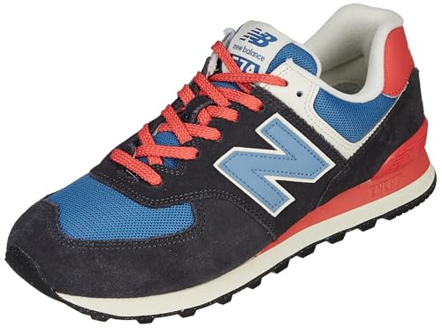New Balance Men’s 574 Lifestyle Shoe, Black, 9