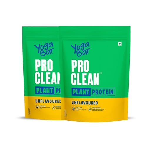 Yogabar ProClean Whey Protein Performance Blend 2 lbs | Chocolate Flavor with Zero Calorie Sweetener | 25g Protein per Serve | Zero-Calorie Sweetener Whey Protein Powder | Clean & Light | Patented & Clinically Tested Pro-Absorb Blend