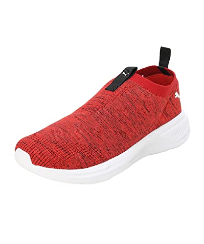 Puma Men, Scorch Mark Slip On, Black-Burnt Red-White, Sneaker, 9UK, (37998703)