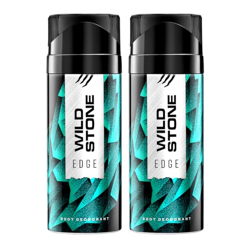 Wild Stone Edge Deodorant Spray For Men, Long Lasting Refreshing Everyday Wear Fragrance, 200Ml