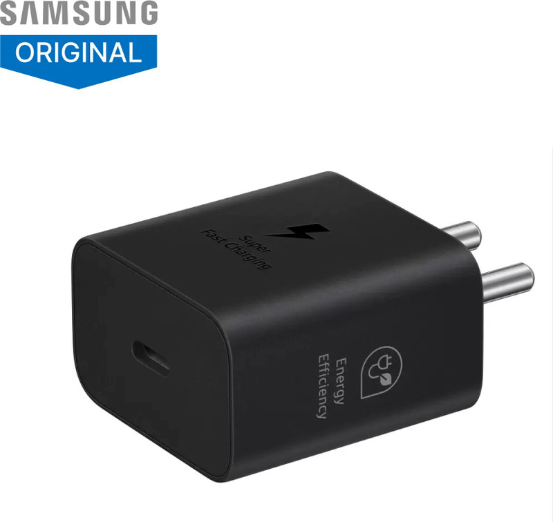 Samsung 45W C-Type Super-Fast Charger Adapter for Samsung Galaxy S25/S25 Plus/S25 Ultra/S24/23/22/21 (Ultra/Plus/FE) A56/Note 20/S10 5G/9/8/M16 (S/A/F/M Series) USB C PD 3.0 Charge Adapter