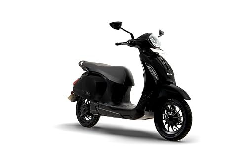 Chetak 3001 by Bajaj Auto High Speed Electric Scooter with charger – Brooklyn Black – Ex-Showroom