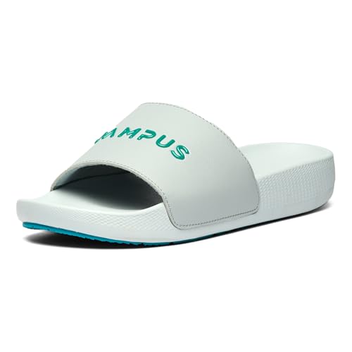 Campus Men’s SL-457 Slippers L.GRY/T.BLU – 10UK/India