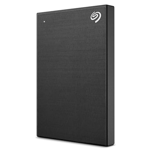 Seagate One Touch 1TB External HDD with Password Protection – Black, for Windows and Mac, with 3 yr Data Recovery Services, (STKY1000400)