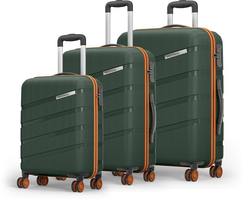 Safari Magnum Evolix 3P set 4W Cabin & Check-in Set 8 Wheels – 30 Inches