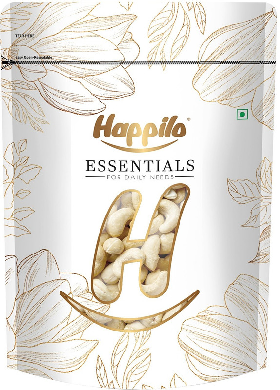 Happilo Essentials Popular Whole Cashews(1 x 1 kg)