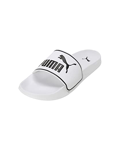 Puma Unisex-Adult Leadcat 2.0 White-Black Slide – 11UK (39522901)