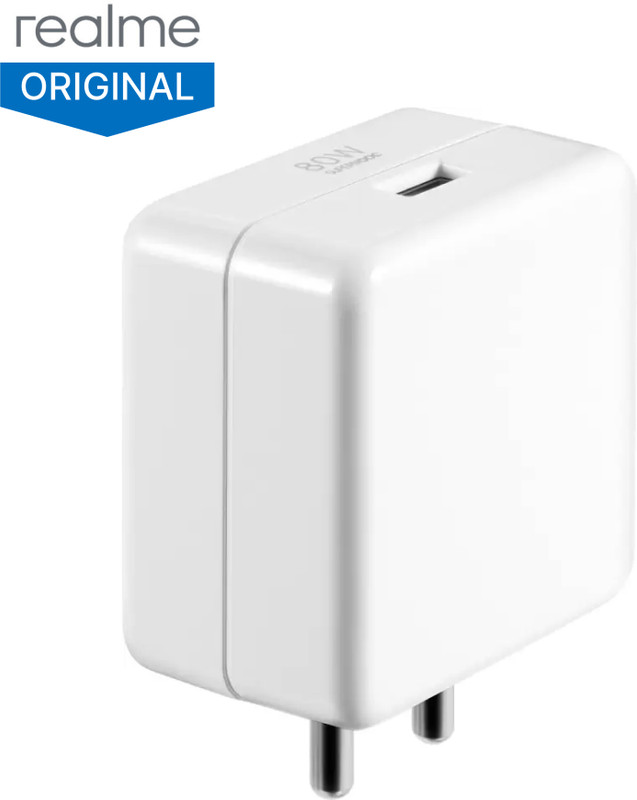 realme 45 W SuperVOOC 5 A Wall Charger for Mobile(White)