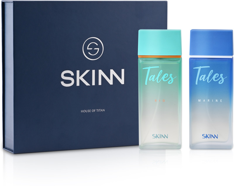 SKINN by TITAN Perfume Gift box 200 ml – Tales Rio & Marine Eau de Parfum  –  200 ml(For Men)