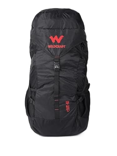 Wildcraft Trek, 45L, Black, Rucksack
