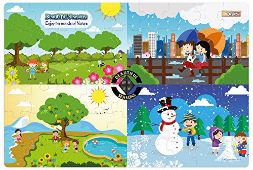 Zigyasaw Beautiful Seasons Premium Giant Floor Puzzle Game | Creative Challenging Educational Puzzles for Kids(Above 3 Years)