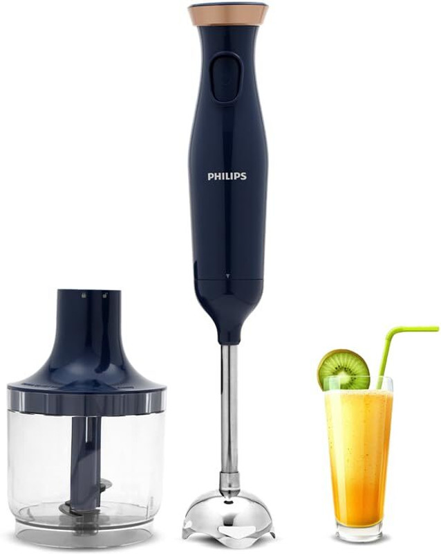 PHILIPS 300 W Navy Blue Hand Blender(HL1683/00)