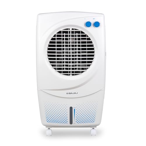 Bajaj PX97 Torque New 36L Personal Air Cooler For Home | High Speed Fan | 30Ft Powerful Air Throw | Inverter Compatible | Cooler For Room | 1 Year Warranty【White】