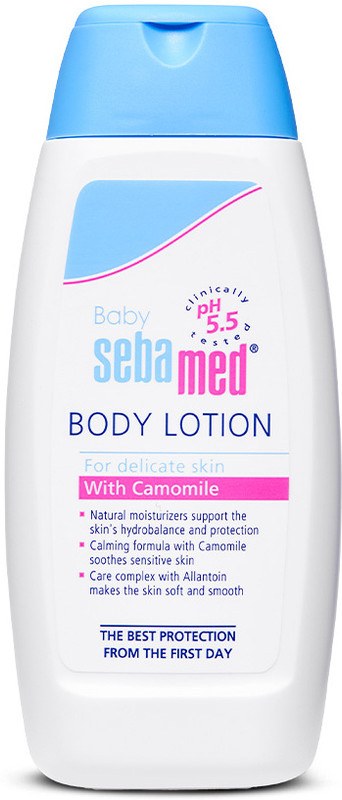 Sebamed Baby Body Lotion|pH 5.5|Long lasting moisturiser|Quickly absorbed(100 ml)