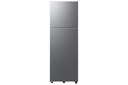 Samsung 256 L, 3 Star, Bespoke AI, Convertible, Digital Inverter Frost Free Double Door Refrigerator (RT80H30U3THL, Silver, Matt Doi Metal, 2026 Model)