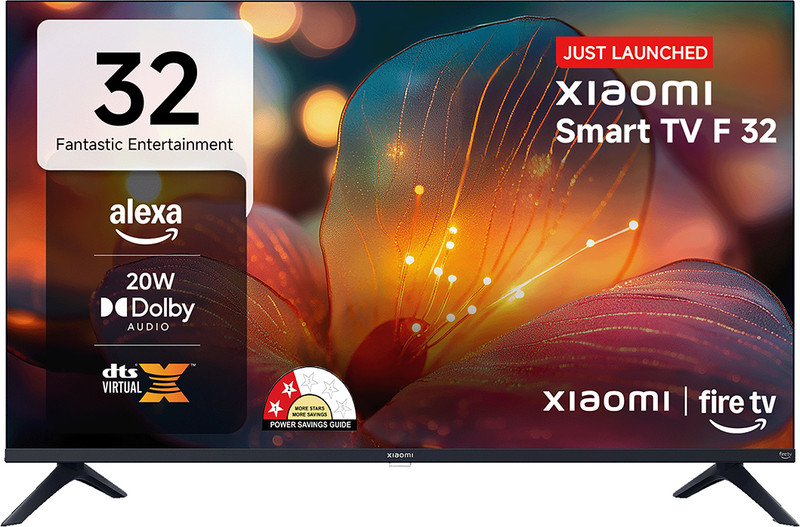 XIAOMI Fire Tv 80 cm (32 inch) HD Ready LED Smart Fire TV with High-Definition Display | Dolby Surround Sound | Vivid Picture Engine | Mi TV(L32MB-FIN)