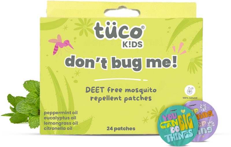 TuCo Intelligent Don’t Bug Me- Mosquito Repellent Patches(12 x 1 Patches)