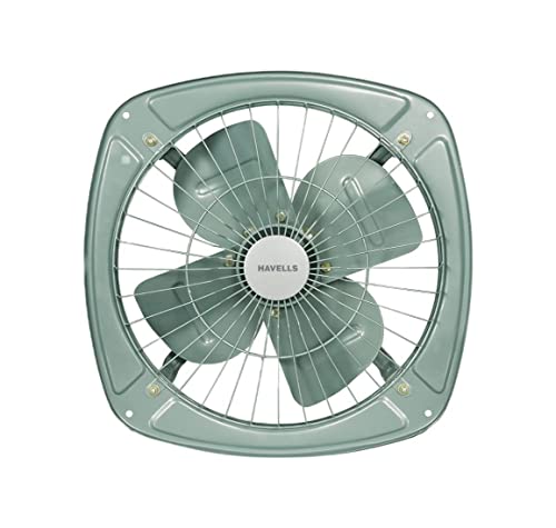 Havells Ventil Air DB 300mm Exhaust Fan| Watt: 70 | RPM: 1400| Air Delivery: 1770 CMM | Suitable for Kitchen, Bathroom, and Office|2 Years Manufacturer Warranty(Pista Green)