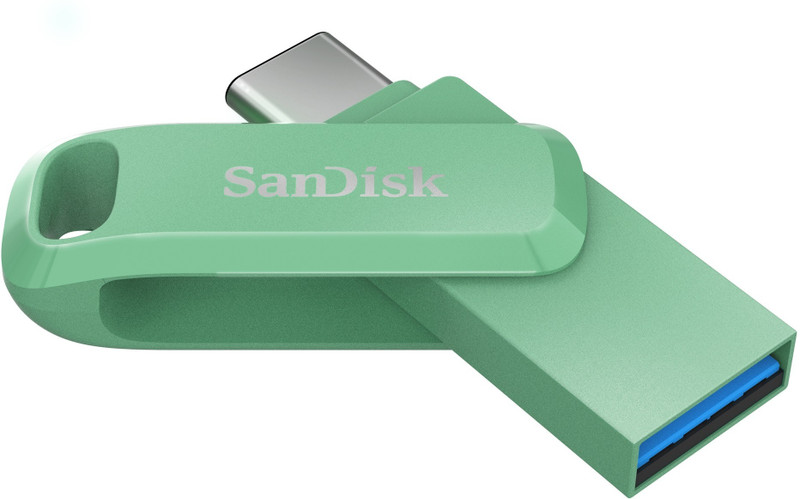 SanDisk SDDDC3-128G-I46GPD 128 GB Pen Drive Compatible with Desktop Computer, Laptop, Mobile USB 3.2 Plastic Case(Green)