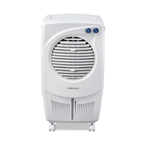 Bajaj PX25 Torque Personal Air Cooler 24L For Home | Cooler For Room | Inverter Compatible | 16Ft Powerful Air Throw | High Speed Fan | 1 Year Warranty【White】