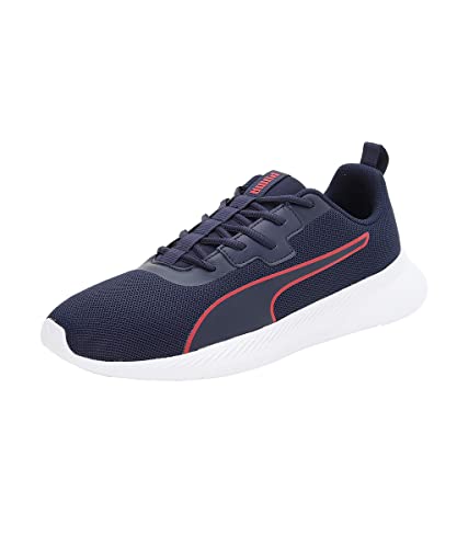PUMA | Walk Max Men’s Walking Shoes | Navy-for All Time Red | 7UK