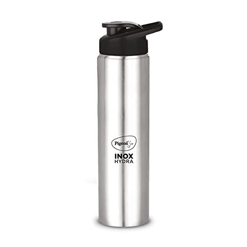 Pigeon by Stovekraft Stainless Steel INOX Hydra 1000 Drinking Water Bottle 900 ml – Silver (Pack of 1)