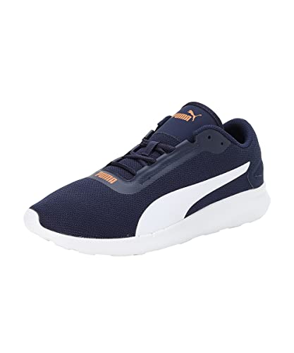 Puma Mens Volant, New Navy-White-Vibrant Orange, Sneaker – 9UK (39137703)