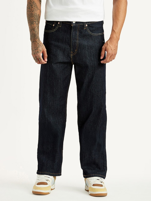 LEVI’S Straight Fit Men Blue Jeans
