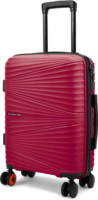 NASHER MILES Mumbai Hard-Sided Polypropylene Shell 20 inch Trolley Bag for Travel Cabin Suitcase 8 Wheels – 20 inch