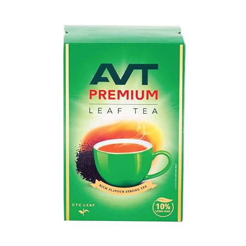 AVT Premium Black Leaf Tea 250 g | Strong & Aromatic Loose Tea Leaves