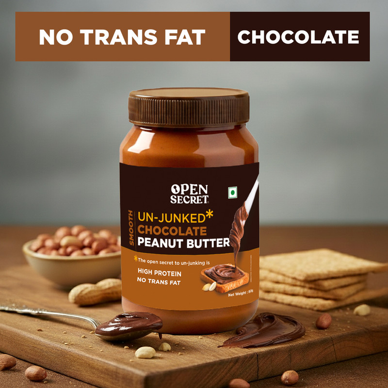 OPEN SECRET Peanut Butter-Chocolate, Unsweetened, High Protein(950 g)