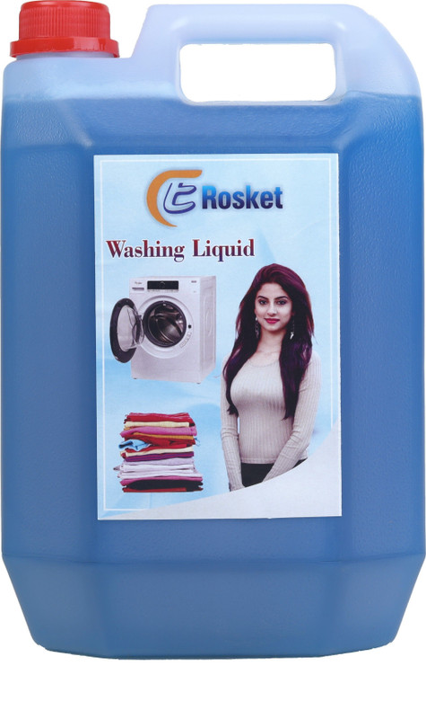 EROSKET Washing machine liquid detergent top load and front load (5 ltr) Multi-Fragrance Liquid Detergent(5000 ml)