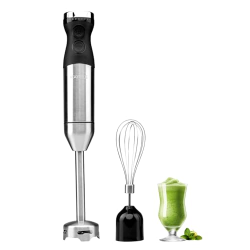 Hafele Chromatic Hand Blender, 9 Variable Speed Control Functions, Rapid Turbo Mode Technology, Stainless Steel, Low Noise,100% Copper Motor, 600 Watts