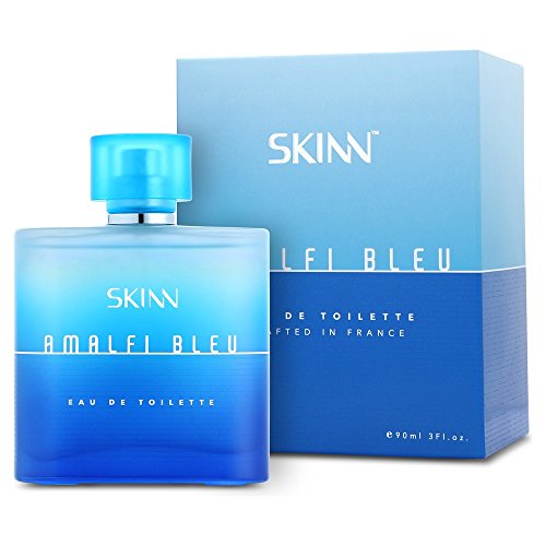 Skinn by Titan Amalfi Bleu Perfume| Perfume for Men |90 ml EDT, Long-Lasting fragrance, Aqua and fresh fragrance for Men |IFRA certified | Everday Fragrance