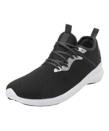 Puma mens Corode Dark Shadow-Silver-High Risk Red Running Shoe- 10 UK (37310105 )