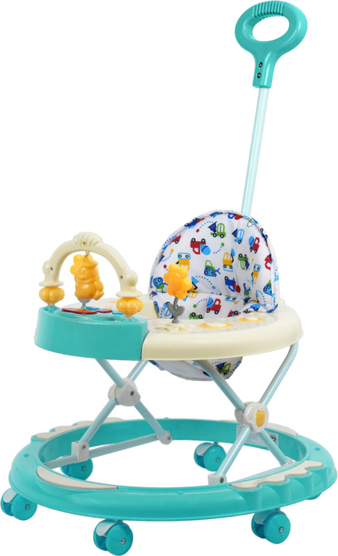 ODELEE Musical Activity Walker(Beige, Green)