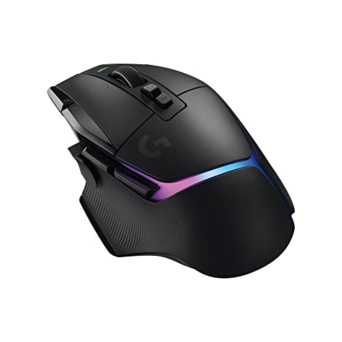 Logitech G502 X Lightspeed Plus Wireless RGB Gaming Mouse – Optical Mouse with LIGHTFORCE Hybrid switches, LIGHTSYNC RGB, Hero 25K Gaming Sensor, Compatible with PC/macOS/Windows – Black