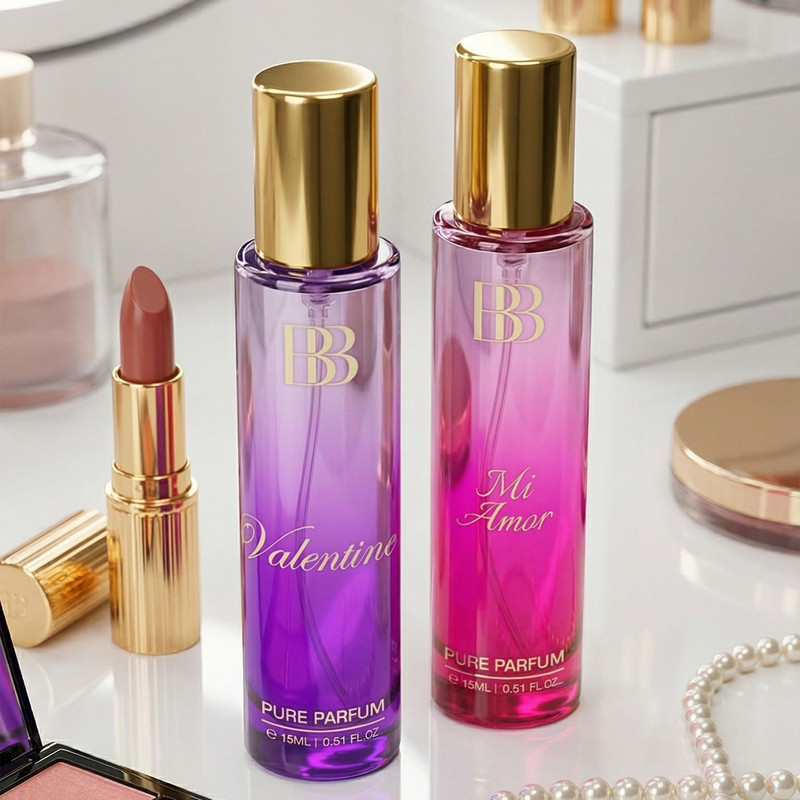 BERGAMOT BEAUTE VALENTINE Perfume and MI AMOR Luxury Gift Set for Women Long Lasting 2×15 ml Perfume  –  30 ml(For Women)