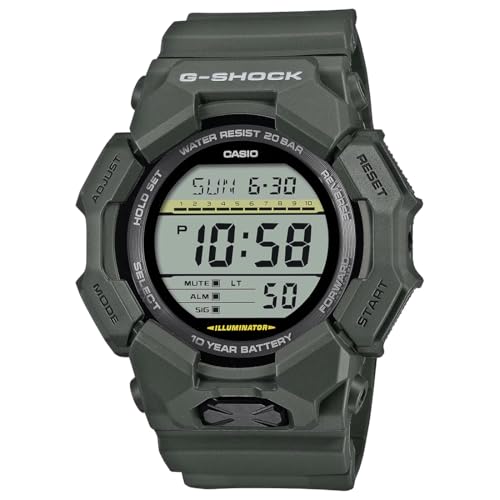 Casio G-Shock GD-010-3DR Digital Black Dial Men (G1605)