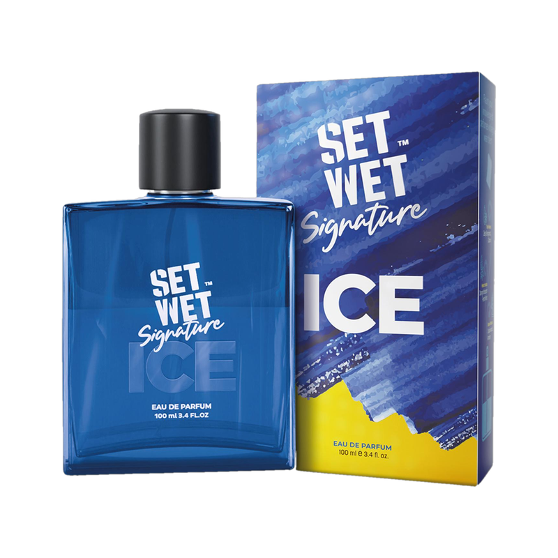 SET WET Signature Eau de Parfum ICE 100 ml Eau de Parfum  –  100 ml(For Men)