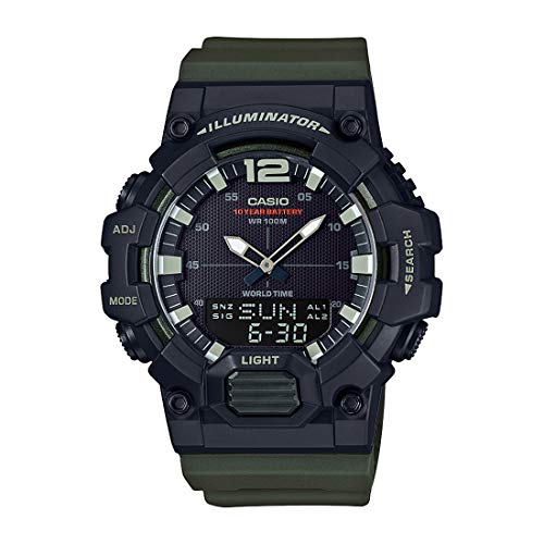 Casio Youth Digital Analog-Digital Black Dial Men’s Watch – HDC-700-3AVDF (D155)
