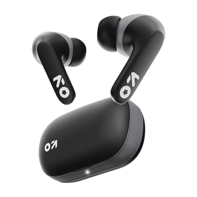 GOBOULT Y1 with Zen ENC Mic, 50H Battery, Fast Charging, Pro+ Calling Bluetooth(Black, True Wireless)