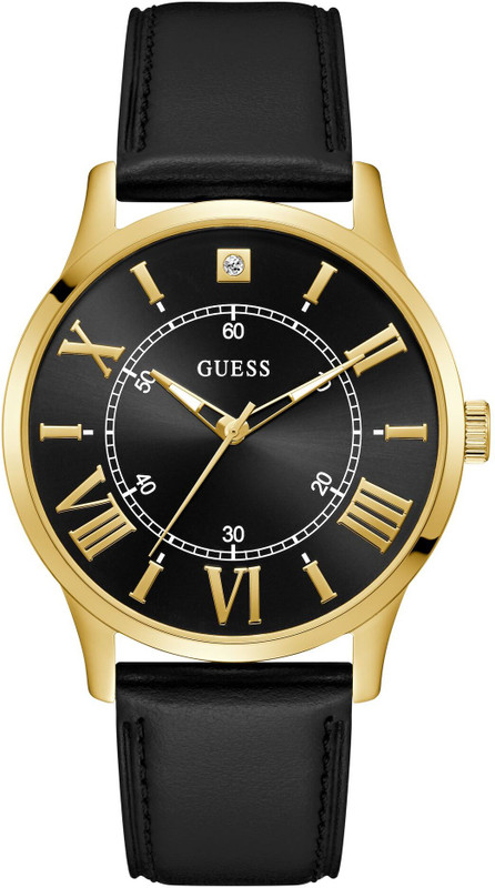 GUESS P3H, Black Dial Analog Watch  – For Men