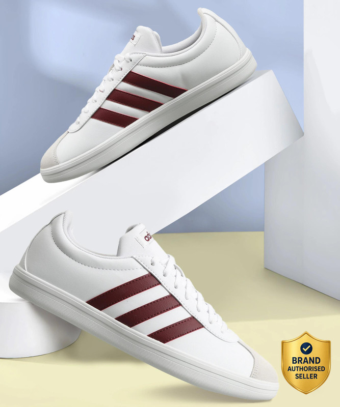 ADIDAS VL COURT BASE IKD Sneakers For Men(White , 10)