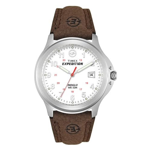 TIMEX Expedition Round 40mm White Dial Analog Men Watch – T44381E6