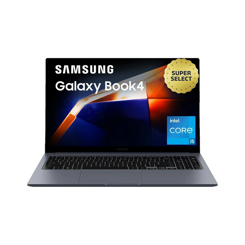 Samsung Galaxy Book4 Metal Intel Core i5 13th Gen 1335U – (16 GB/512 GB SSD/Windows 11 Home) NP750XGJ Thin and Light Laptop(15.6 Inch, Gray, 1.55 Kg, With MS Office)