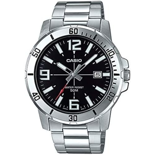 Casio Enticer Analog Black Dial Men’s Watch – MTP-VD01D-1BVUDF (A1361)